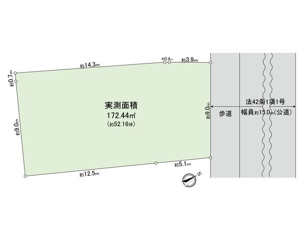 川崎浜町3丁目土地 区画図 川崎浜町3丁目土地 区画図