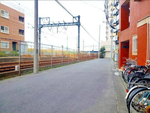 前面道路※２０２５年２月撮影