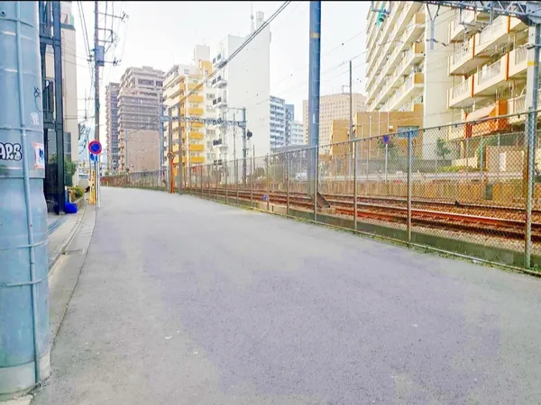 前面道路※２０２５年２月撮影