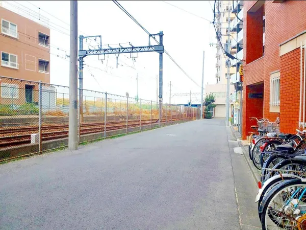 前面道路※２０２５年２月撮影