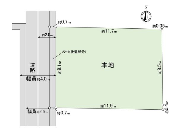 幸区柳町(土地) 区画図 幸区柳町(土地) 区画図