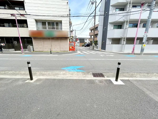 前面道路