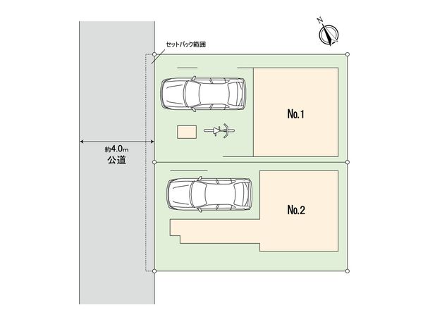 川崎区桜本1丁目 新築戸建2号棟 全体区画図