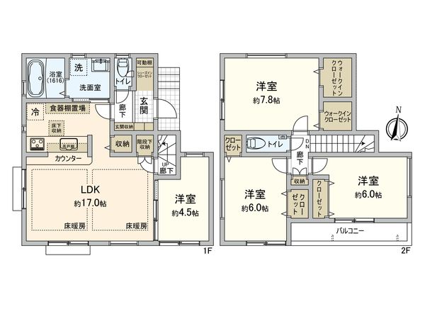 間取図(平面図)