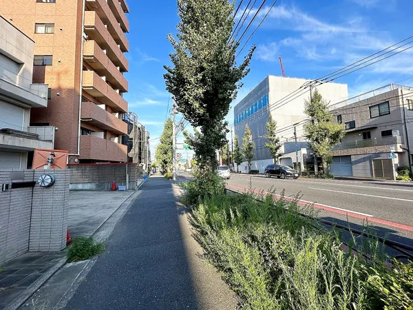 前面道路