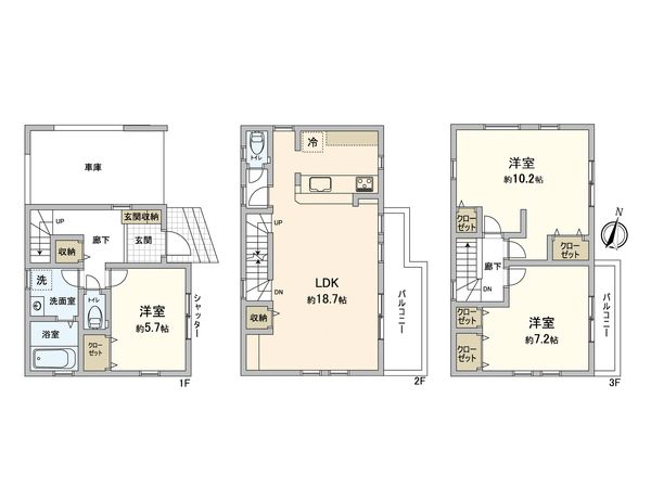 間取図(平面図)