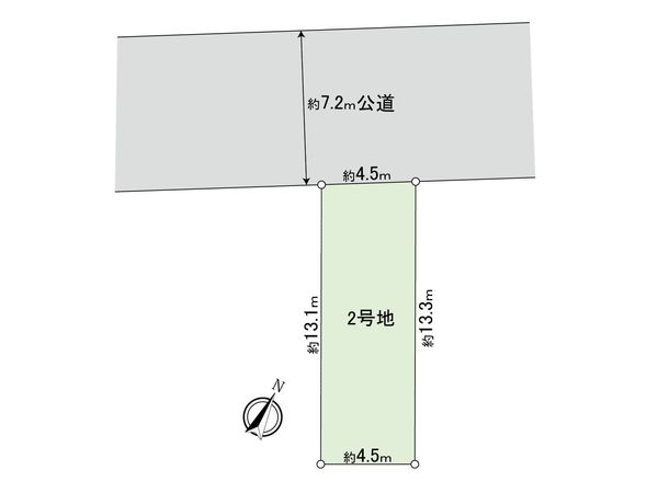 幸区戸手4丁目(新築戸建2号棟) 間取図(平面図) 幸区戸手4丁目(新築戸建2号棟) 間取図(平面図)