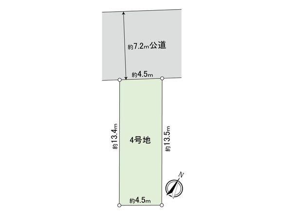 幸区戸手4丁目(新築戸建4号棟) 間取図(平面図) 幸区戸手4丁目(新築戸建4号棟) 間取図(平面図)