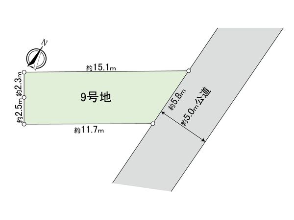 幸区戸手4丁目(新築戸建9号棟) 間取図(平面図) 幸区戸手4丁目(新築戸建9号棟) 間取図(平面図)