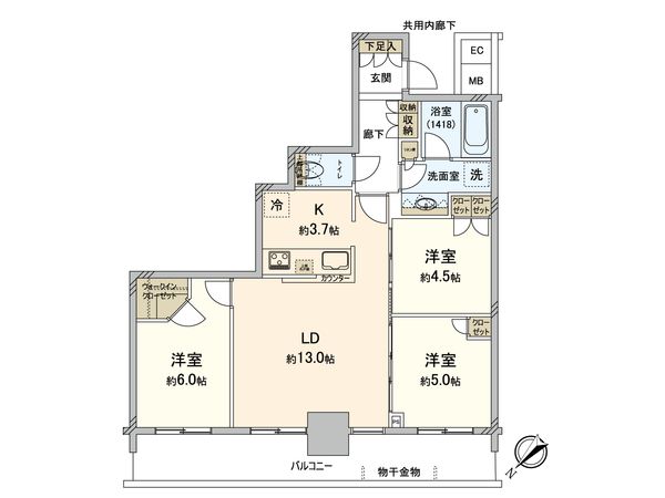 間取図(平面図)