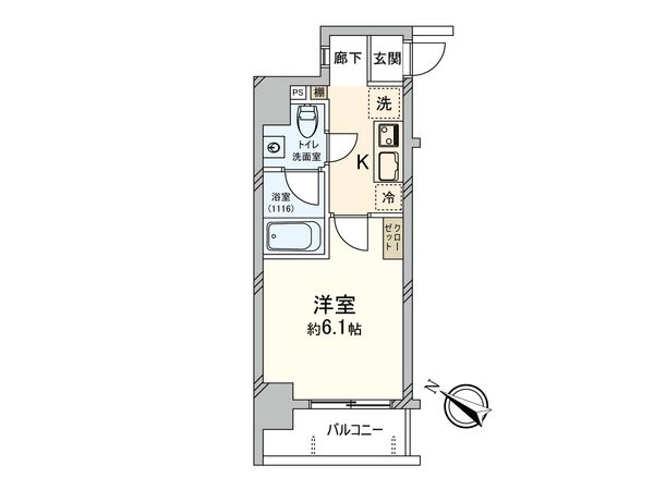 エクセリア川崎 間取図(平面図) 間取図(平面図)