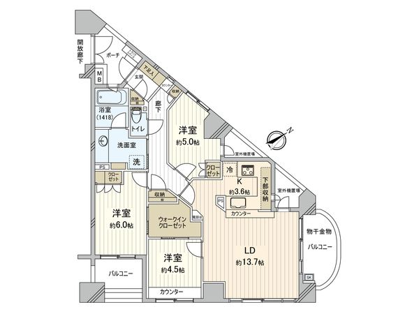 パークホームズ東神奈川ステーションアリーナ 間取図(平面図) パークホームズ東神奈川ステーションアリーナ 間取図(平面図)