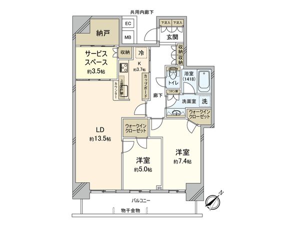 間取図(平面図)