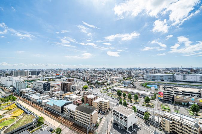 リヴァリエ A棟 眺望