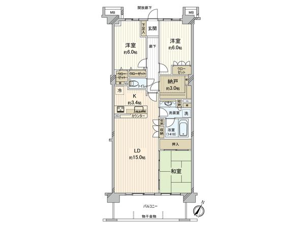 間取図(平面図)
