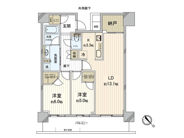 間取図(平面図)
