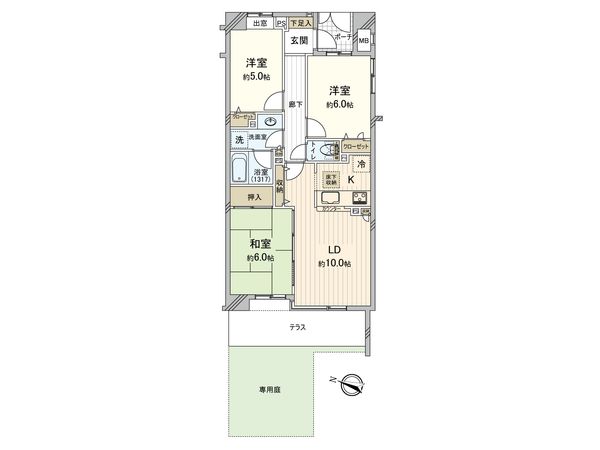 ナイスステージ川崎ウィング 間取図(平面図)
