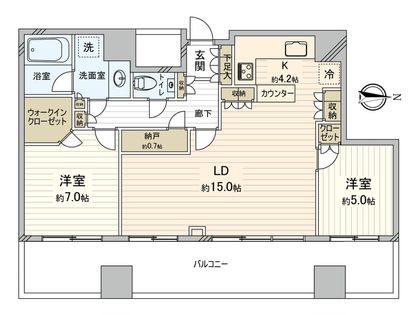 間取図(平面図)