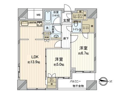 間取図(平面図)