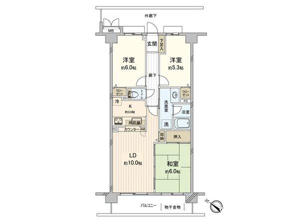 間取図(平面図)