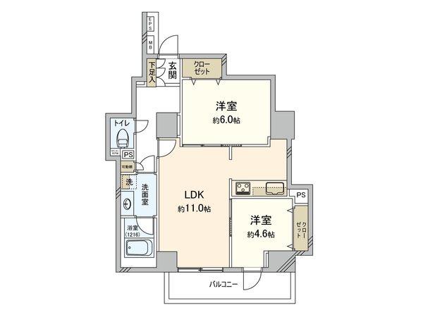 ルリエ川崎駅前 間取図(平面図) ルリエ川崎駅前 間取図(平面図)