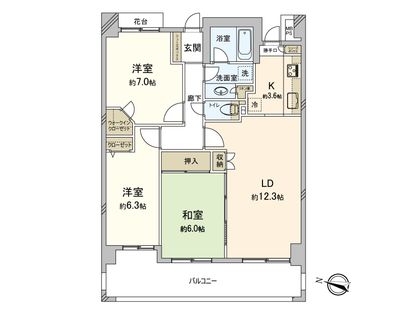 間取図(平面図)