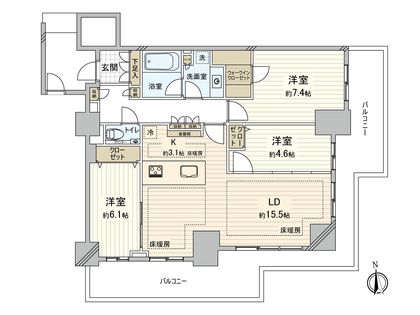 間取図(平面図)