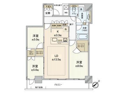 間取図(平面図)