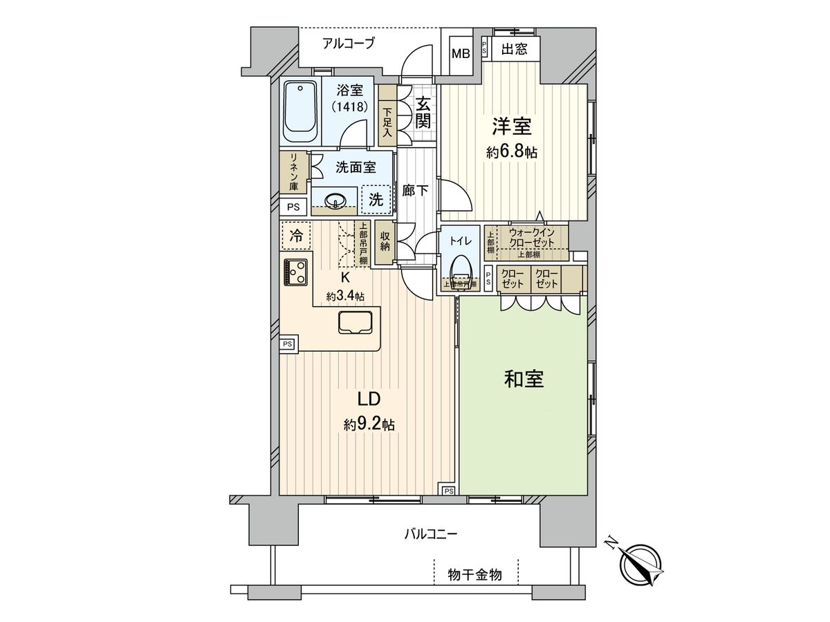 間取図(平面図)