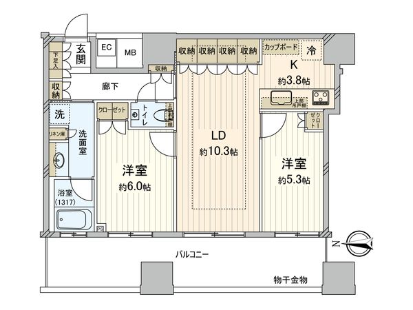 サンクタス川崎タワー 間取図(平面図) サンクタス川崎タワー 間取図(平面図)