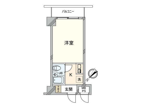 日神パレステージ川崎第2 間取図(平面図) 日神パレステージ川崎第2 間取図(平面図)