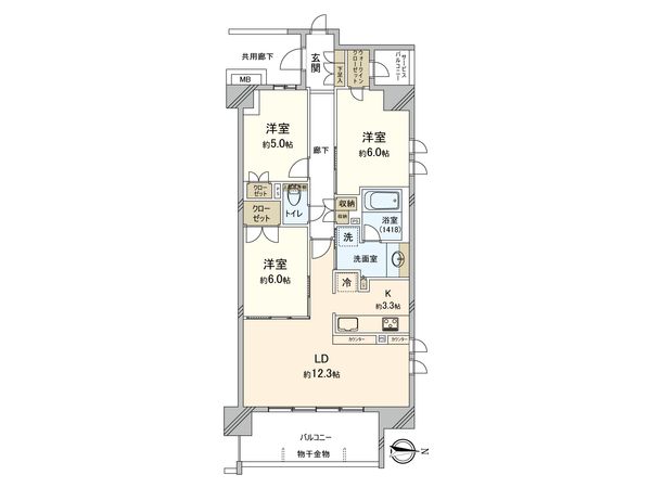 間取図(平面図)