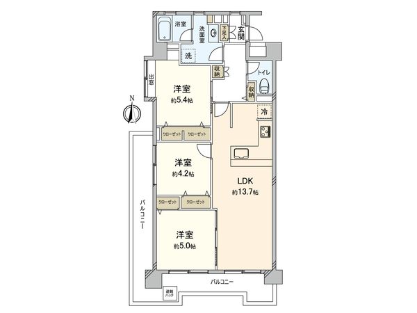 グリーンプラザ川崎 間取図(平面図) グリーンプラザ川崎 間取図(平面図)