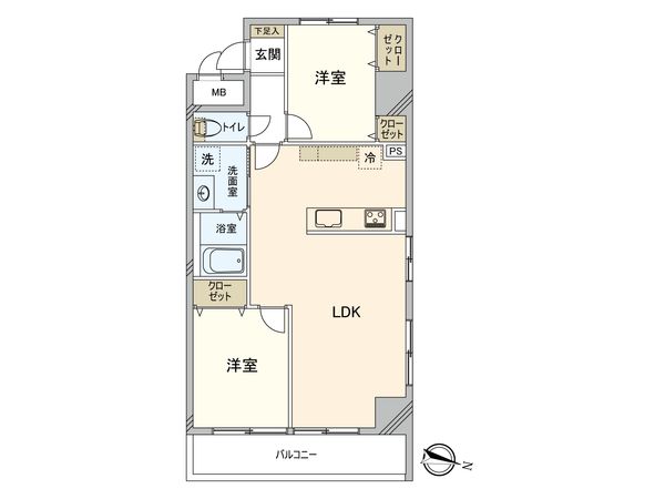 ダイアパレス浅田 間取図(平面図) ダイアパレス浅田 間取図(平面図)