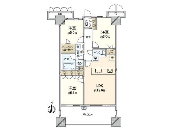 間取図(平面図)