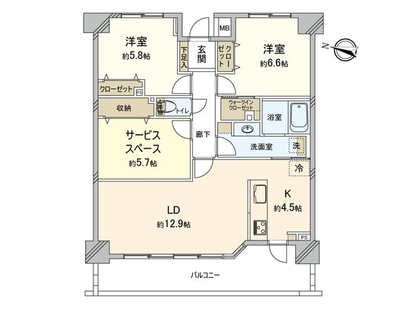 ライオンズヴィアーレ横濱ベイ壱番館 間取図(平面図) ライオンズヴィアーレ横濱ベイ壱番館 間取図(平面図)