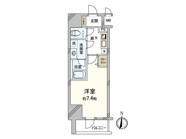 プレール・ドゥーク川崎大師Ⅲ 間取図(平面図) プレール・ドゥーク川崎大師Ⅲ 間取図(平面図)