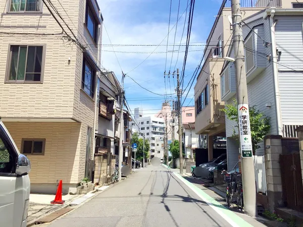 前面道路