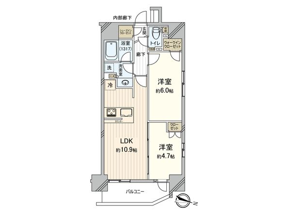 プロスタイルウェルス川崎サウス 間取図(平面図) プロスタイルウェルス川崎サウス 間取図(平面図)