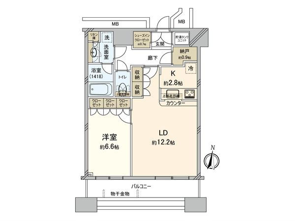 間取図(平面図)