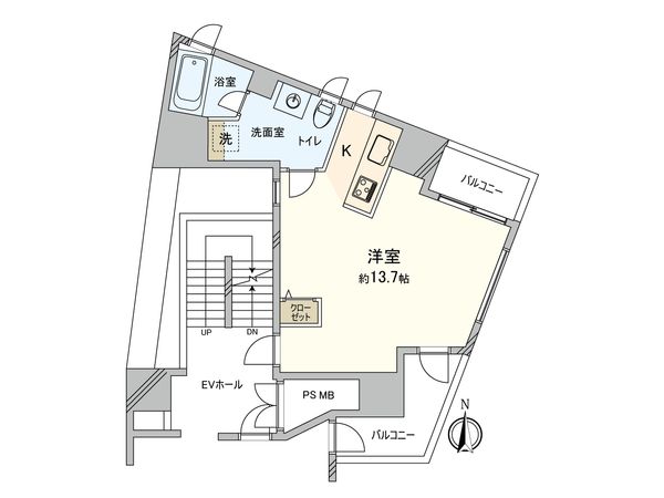 ゼクシア吉祥寺御殿山 間取図(平面図)