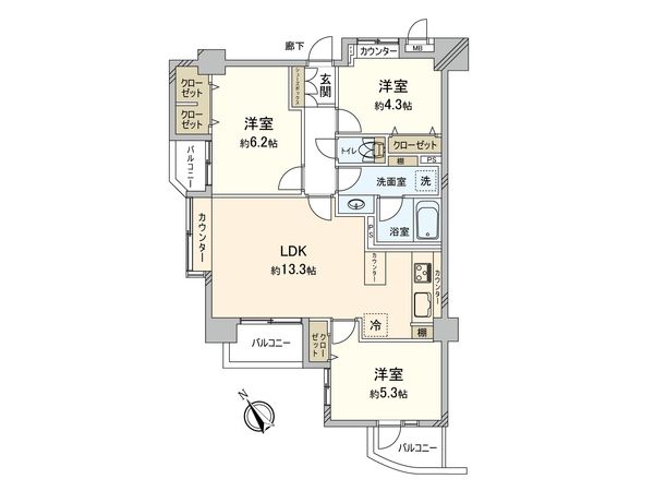 間取図(平面図)