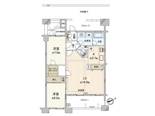 間取図(平面図)