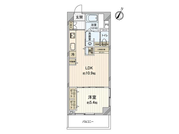 ライオンズマンション川崎貝塚 間取図(平面図) ライオンズマンション川崎貝塚 間取図(平面図)