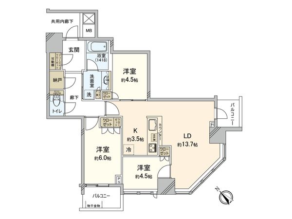 間取図(平面図)