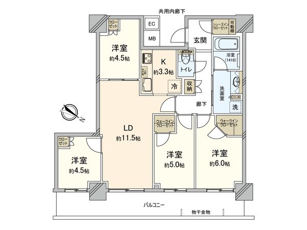間取図(平面図)