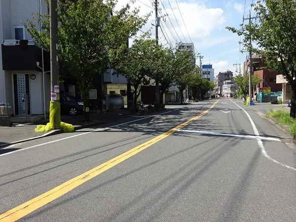 前面道路