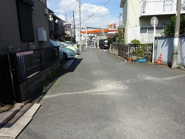 前面道路