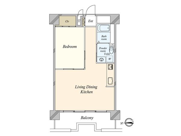 マリンシティダイヤモンドパレス 間取図(平面図) マリンシティダイヤモンドパレス 間取図(平面図)