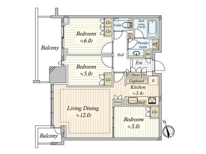 間取図(平面図)